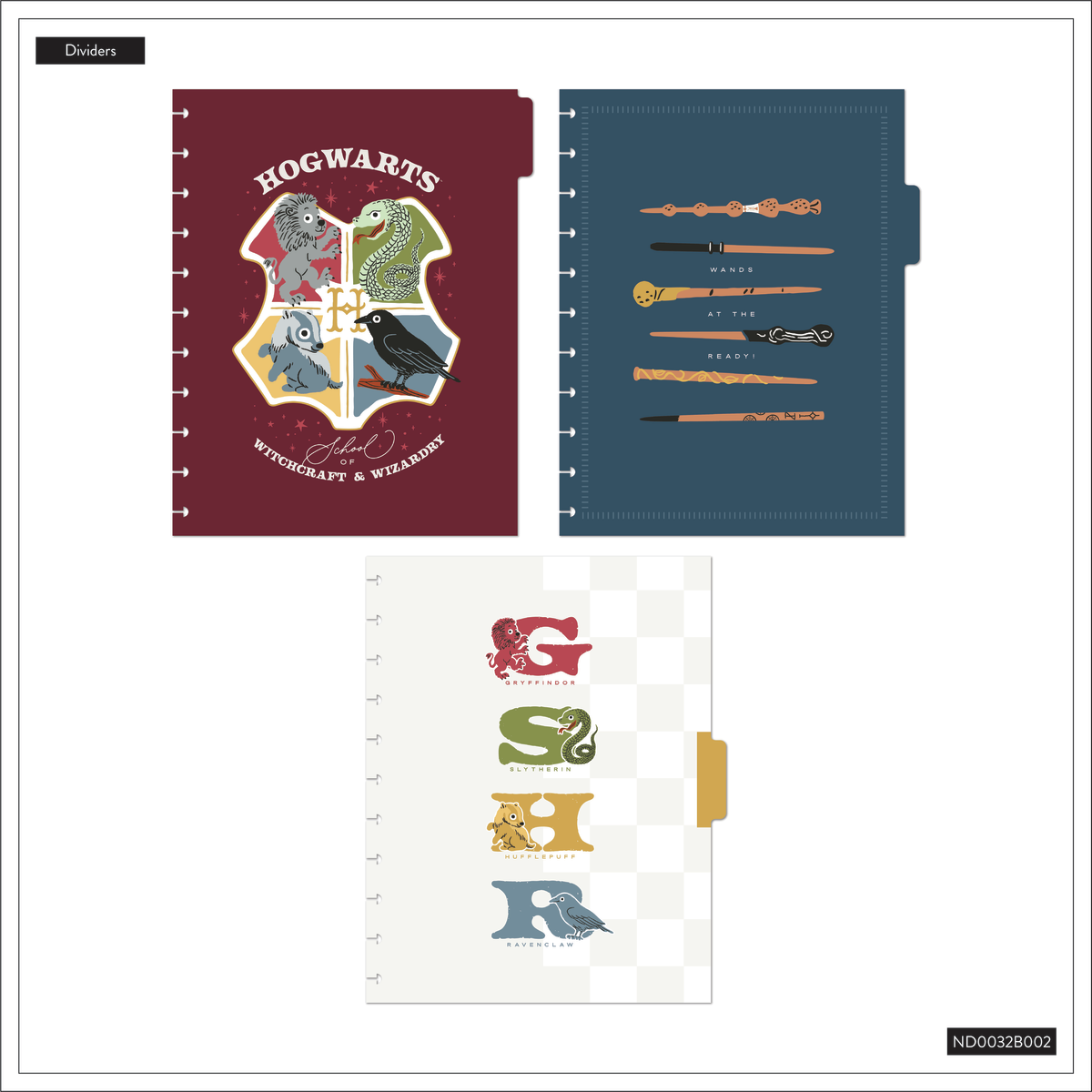 Harry Potter Teacher - Dotted Lined Big Notebook - 60 Sheets