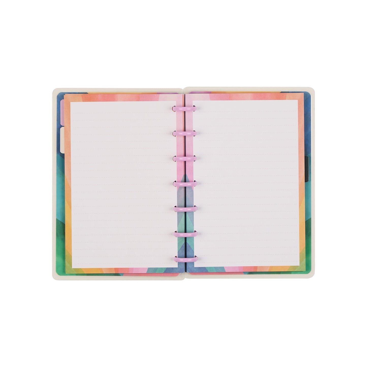 Floral Energy - Dotted Lined Mini Notebook - 60 Sheets