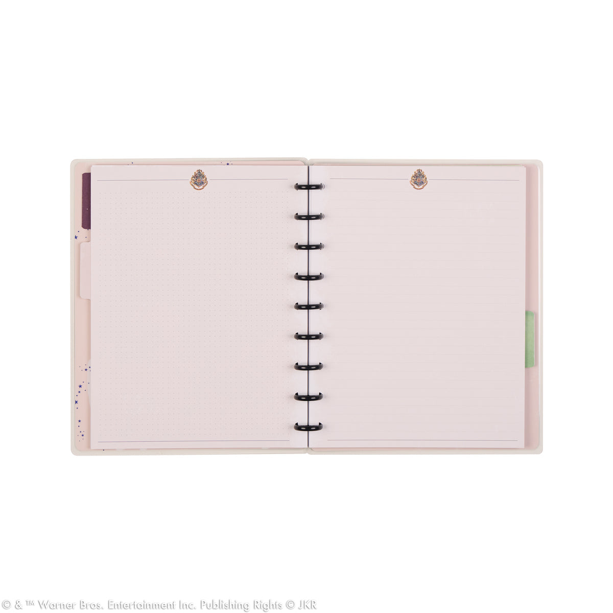 Harry Potter Enchanted Grounds - Dotted Lined+ Dot Grid Classic Notebook - 60 Sheets