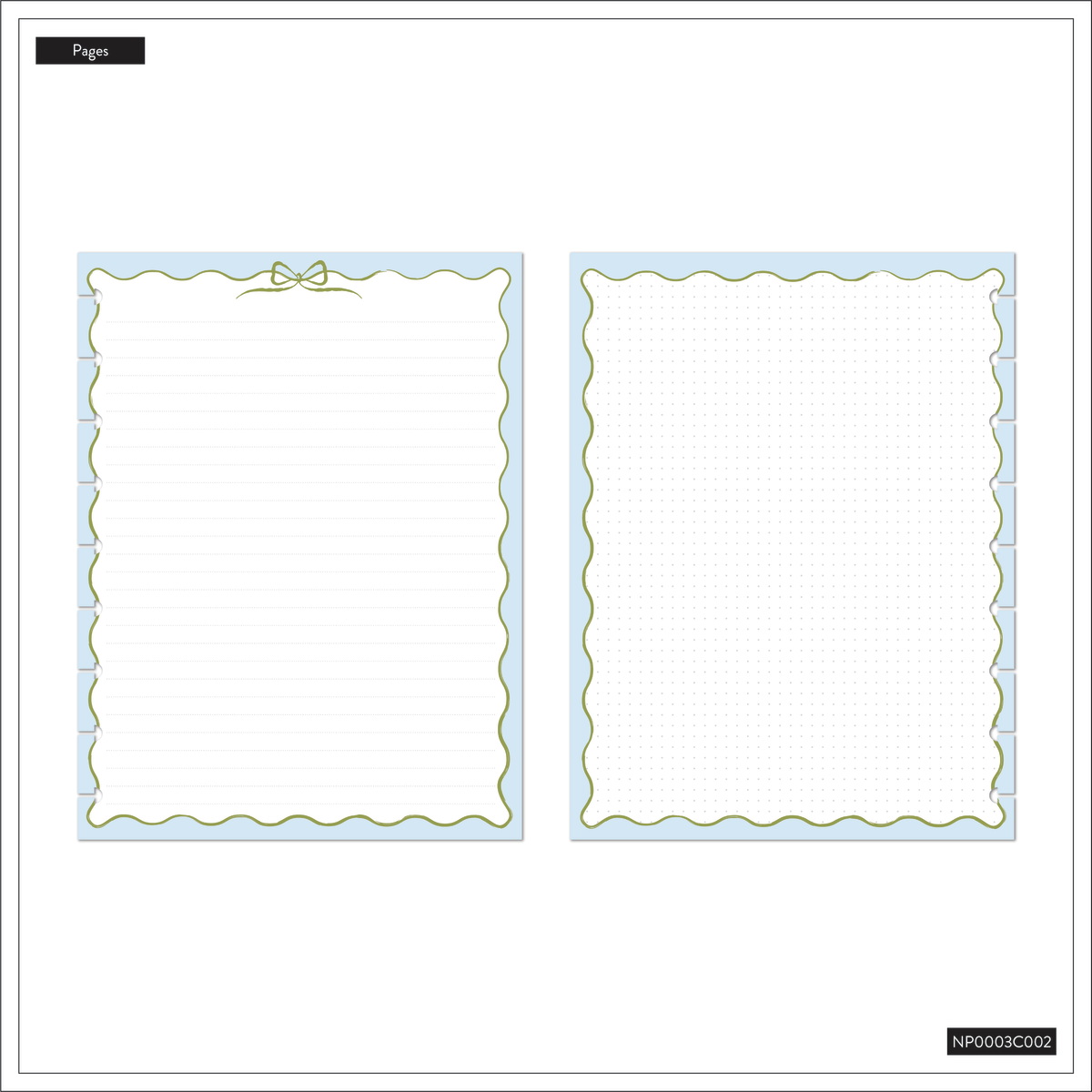 Fruit Stand Teacher - Dotted Lined + Dot Grid Classic Notebook - 60 Sheets