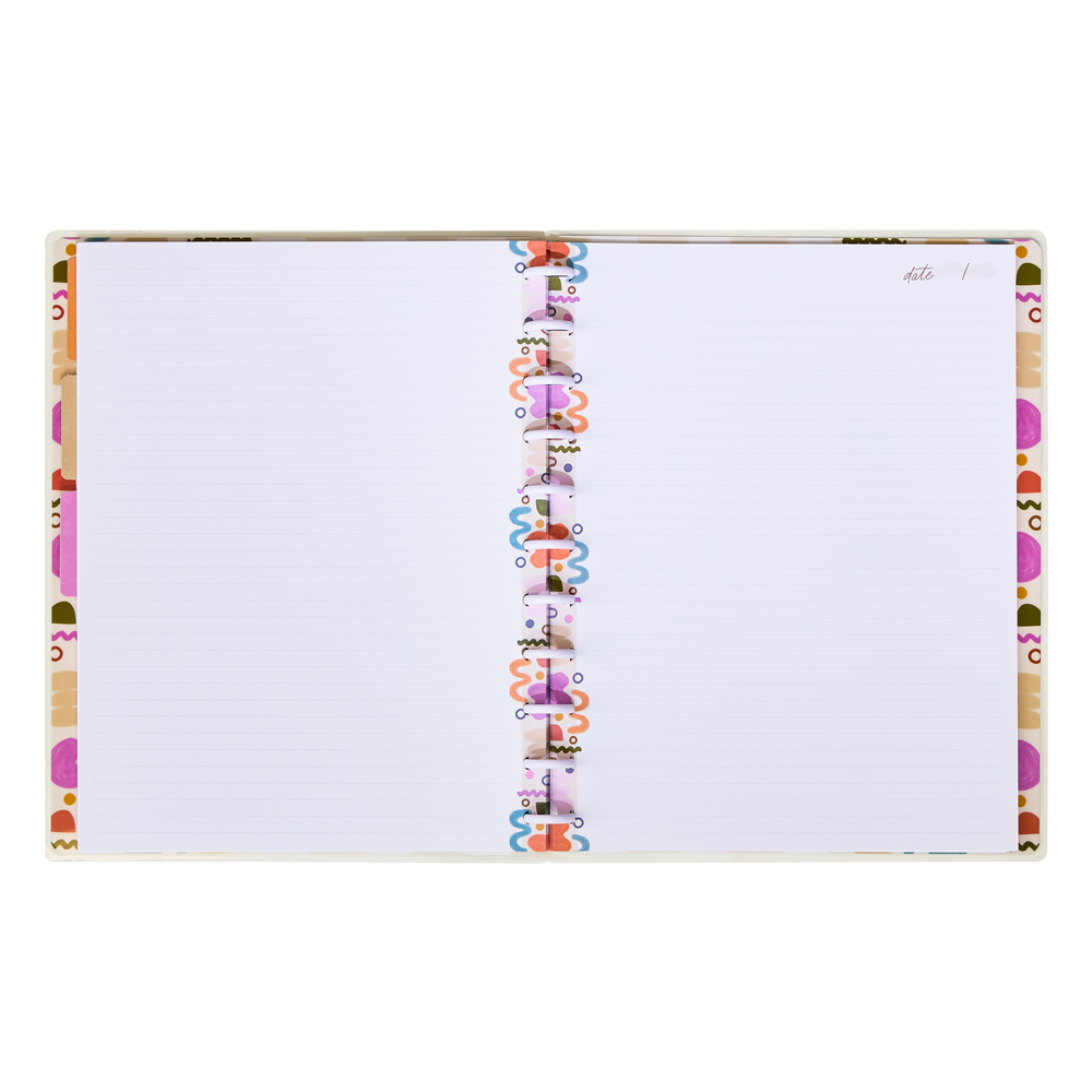 Canyon Modern - Dotted Lined Big Notebook - 60 Sheets