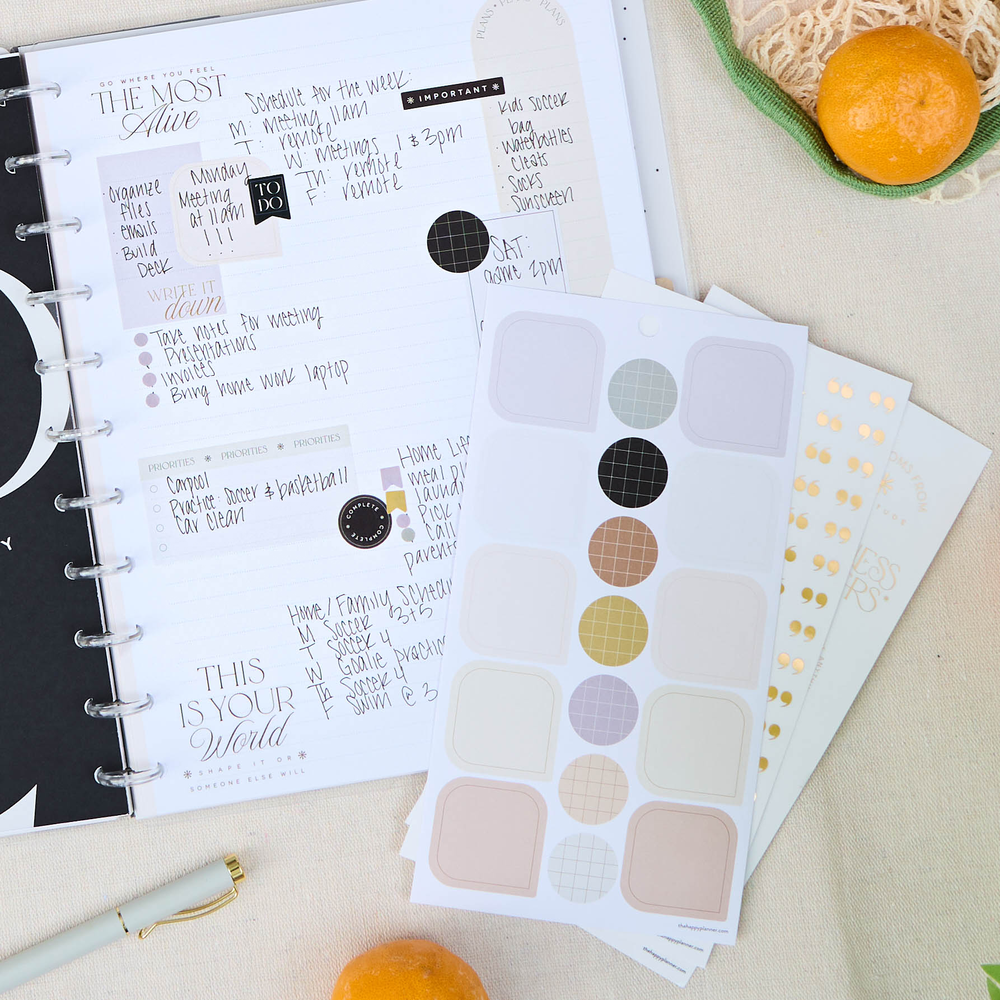 Neutral Chic - Value Pack Stickers