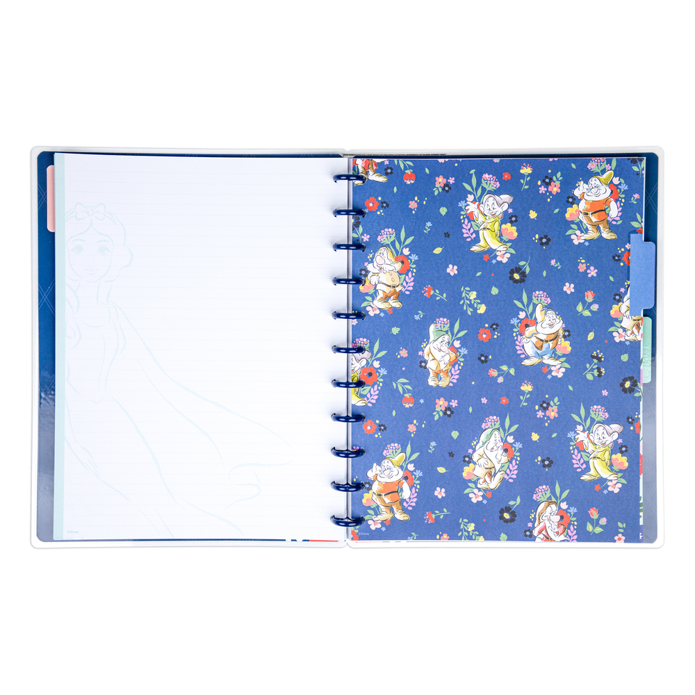 Disney Snow White - Dotted Lined Big Notebook - 60 Sheets