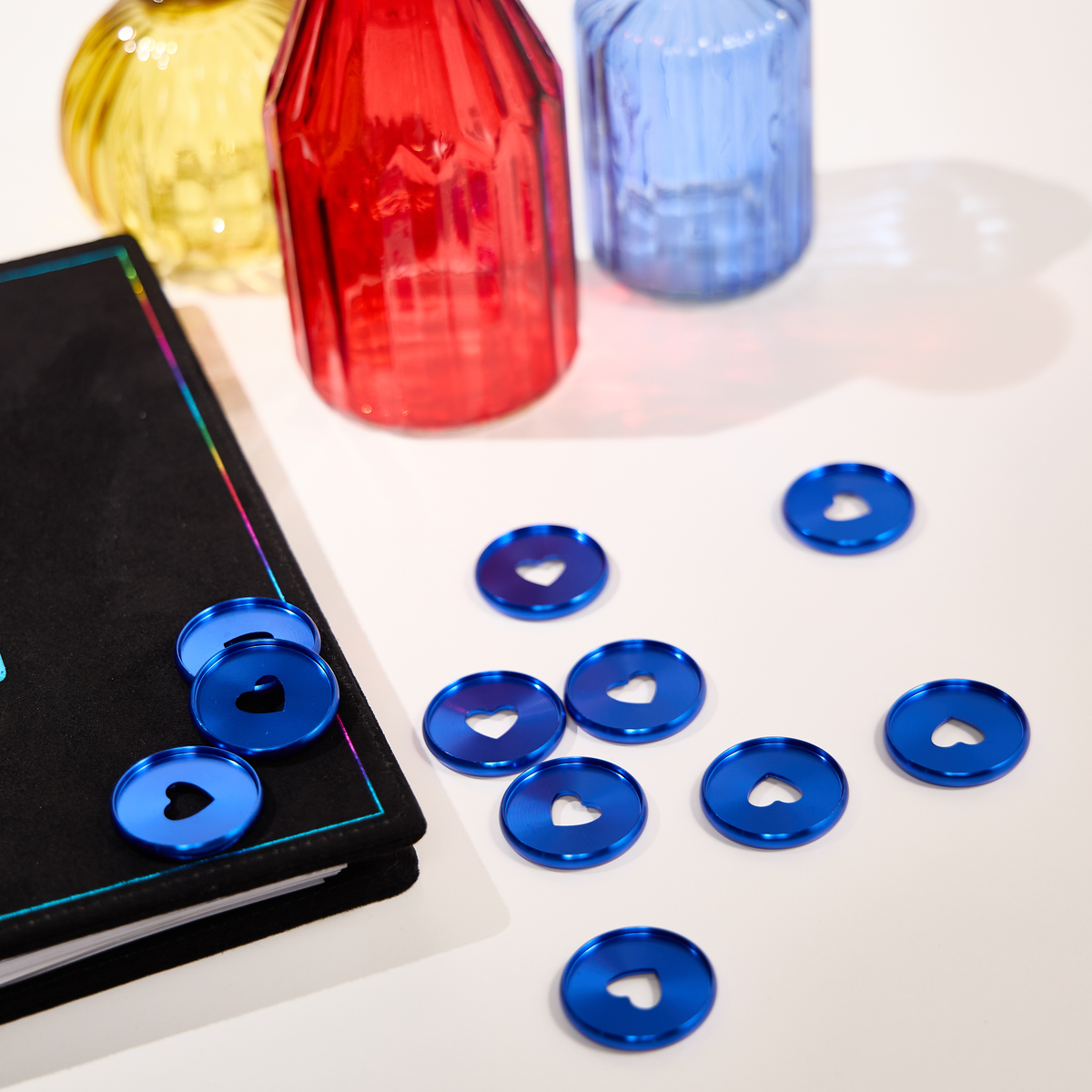 Santorini Blue - Medium Metal Disc Set
