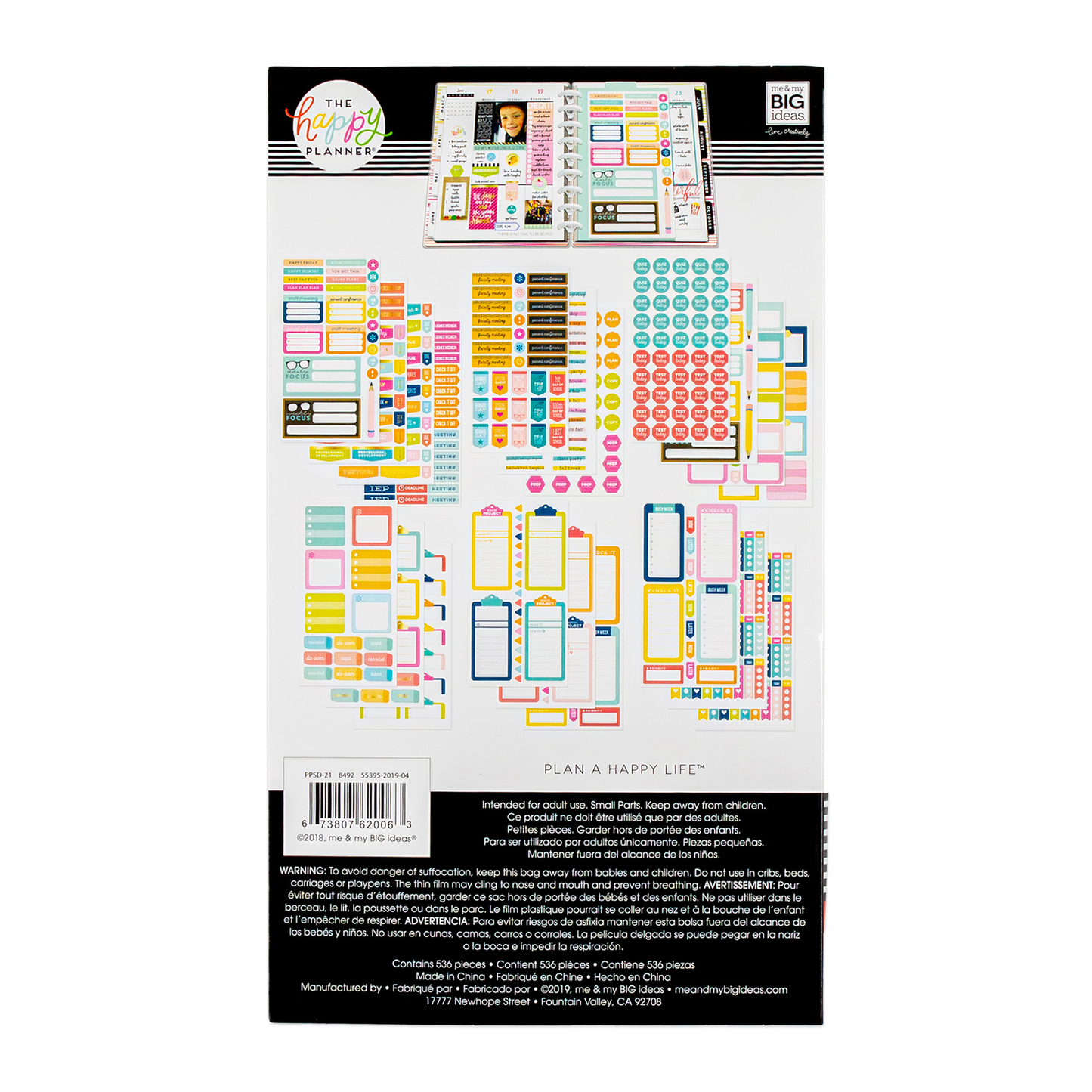 Teacher Productivity - Snap-In Sticker Pack