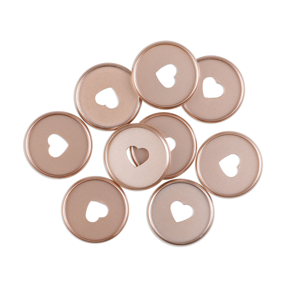 Medium Discs - Rose Gold