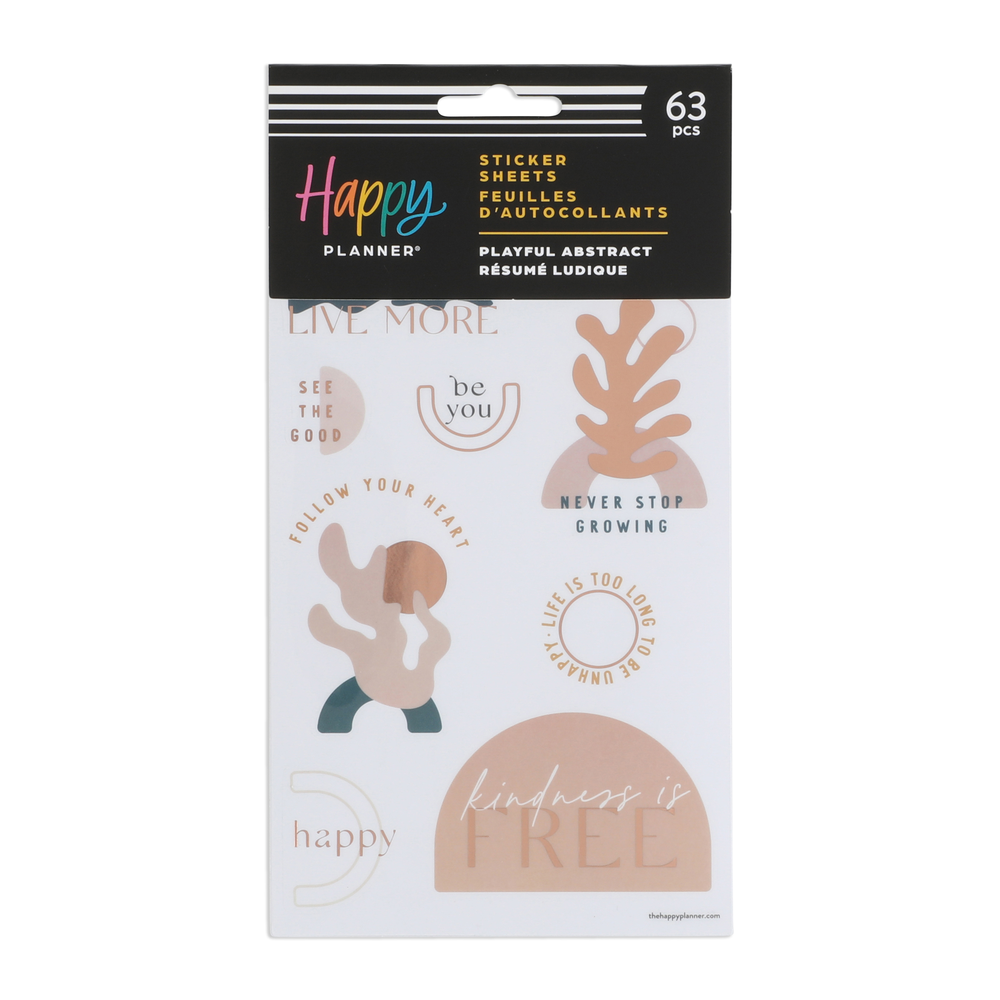 Playful Abstract - 5 Sticker Sheets
