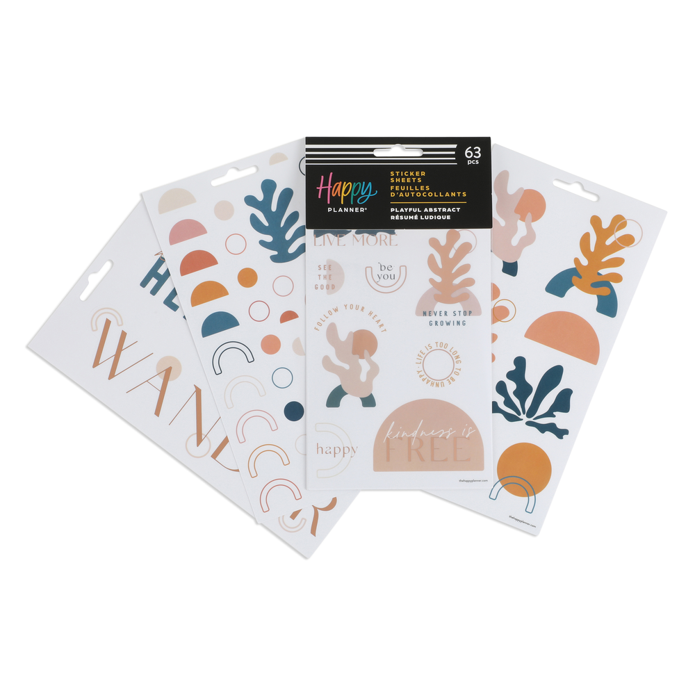 Playful Abstract - 5 Sticker Sheets