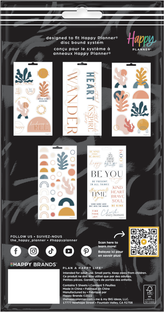 Playful Abstract - 5 Sticker Sheets