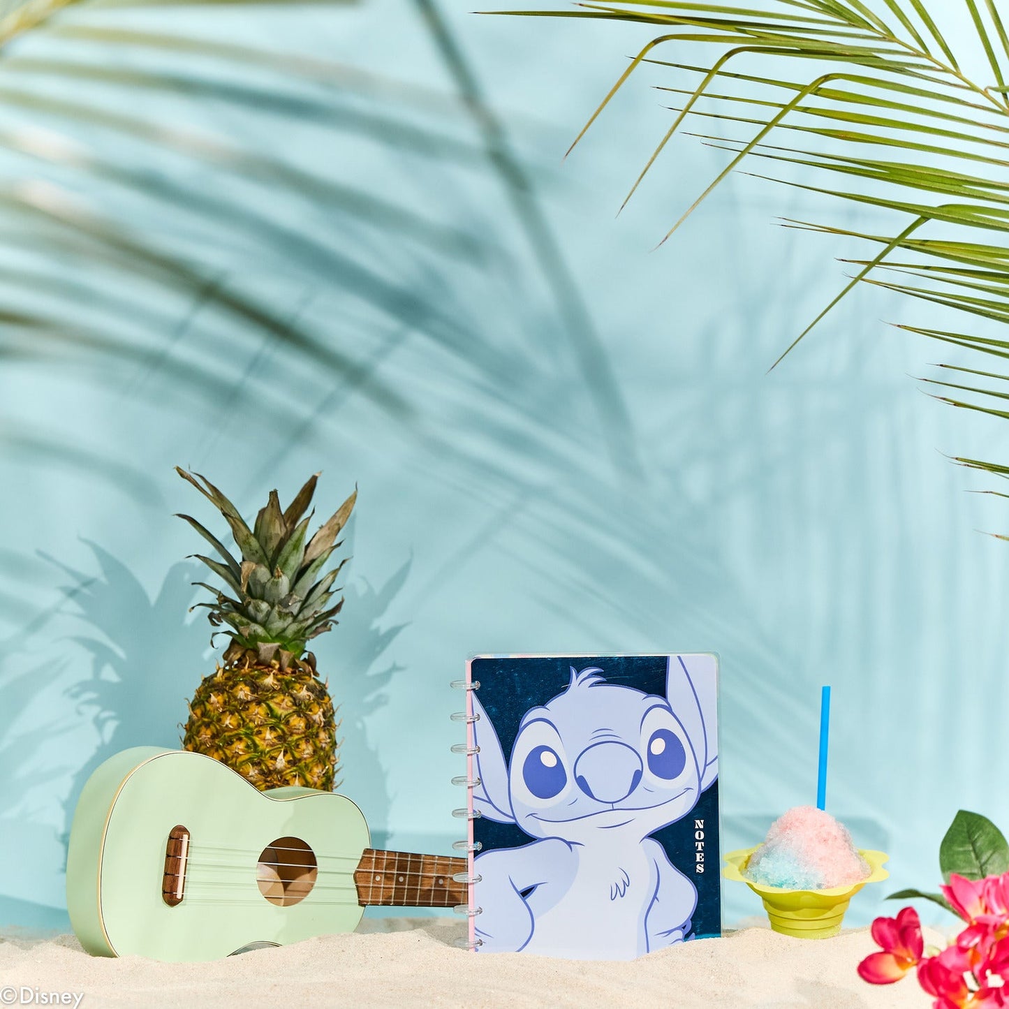 Disney Lilo & Stitch Make Waves - Dotted Lined Classic Notebook - 60 Sheets
