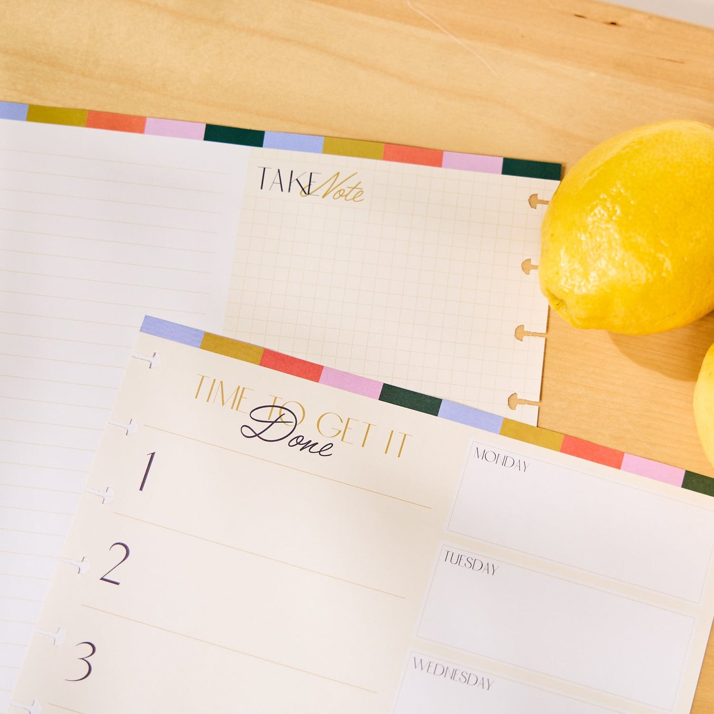 Priorities & Plans - Dashboard Big Filler Paper - 40 Sheets