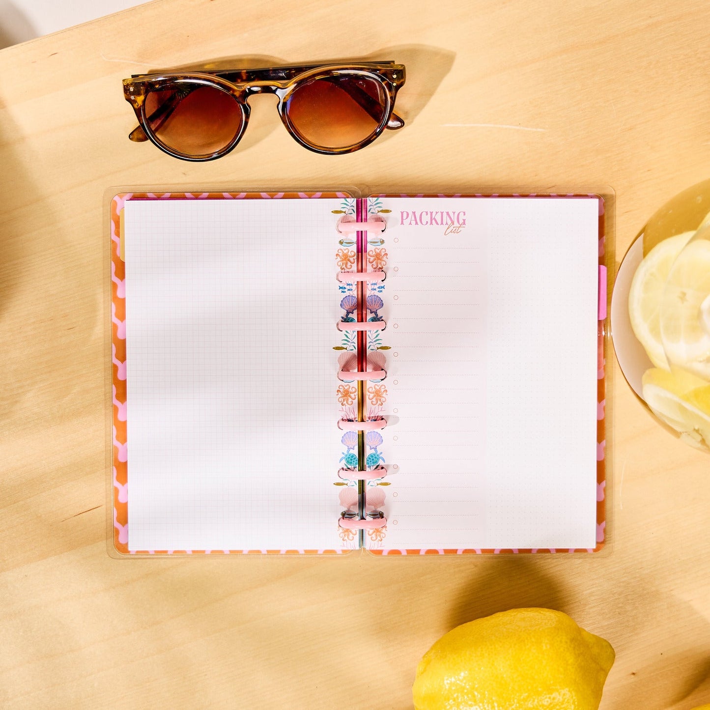 Packing List - Checklist + Dot Grid Mini Filler Paper - 40 Sheets