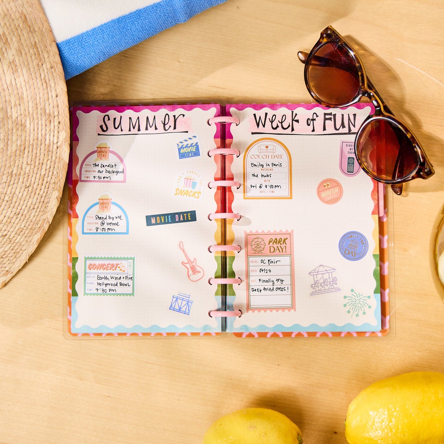 Palm Beach - Dot Grid Mini Notebook - 60 Sheets