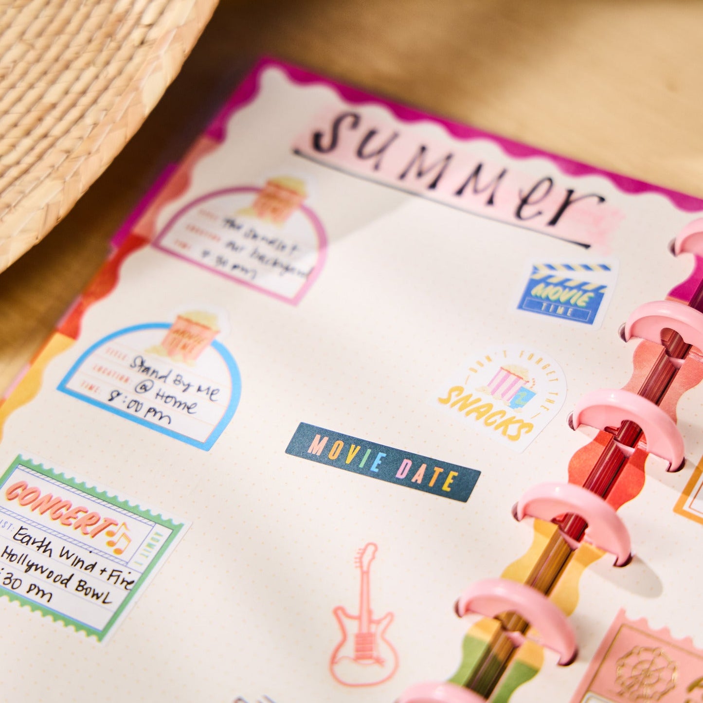 Palm Beach - Dot Grid Mini Notebook - 60 Sheets