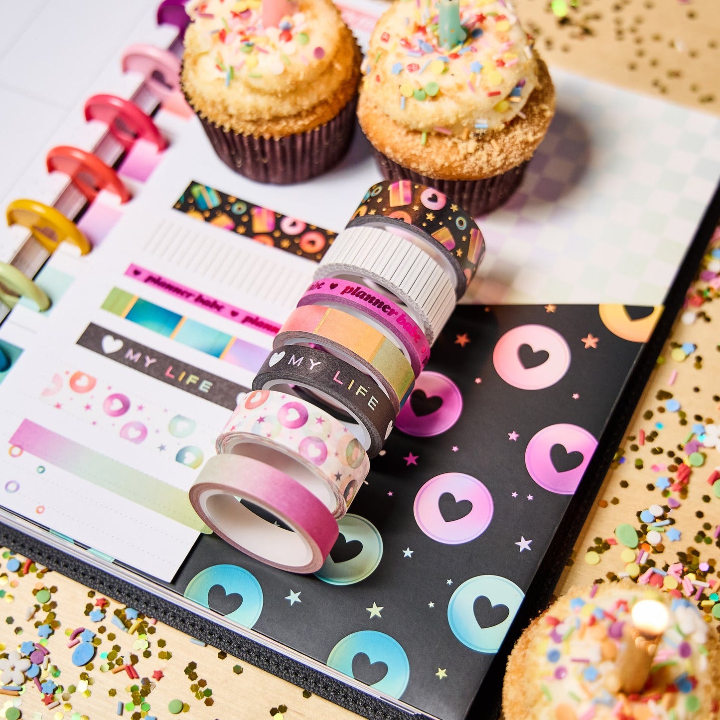 10 Years of Happy - Washi Tape - 7 Pack
