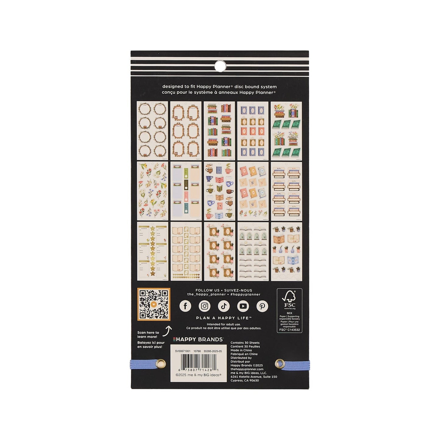Cozy Reading - Value Pack Stickers
