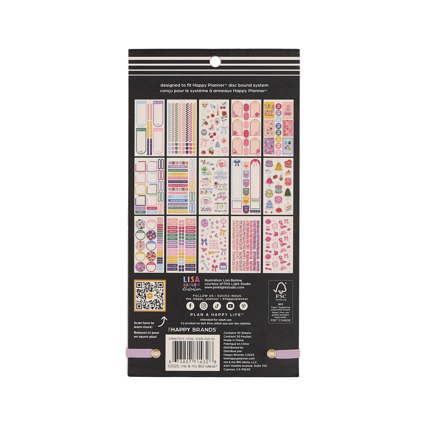 Happy Little Vibes - Value Pack Stickers