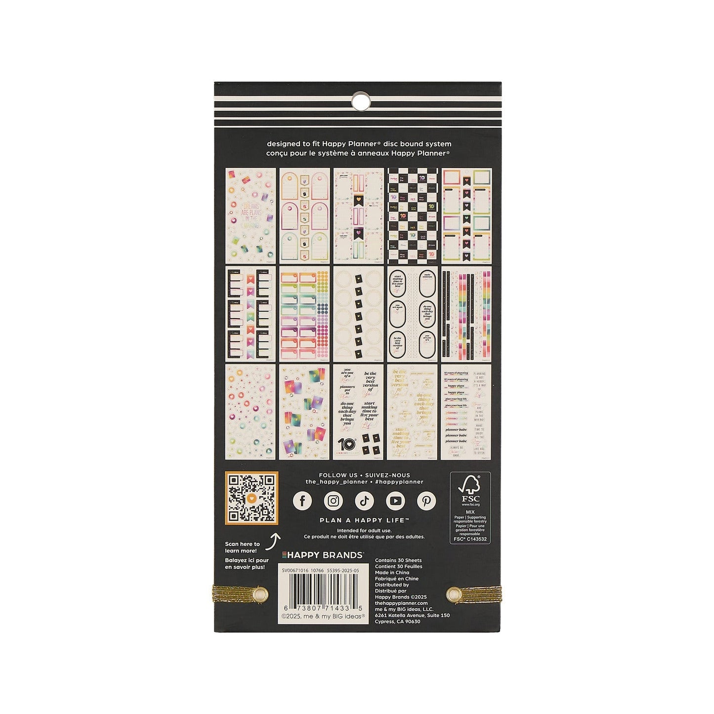 10 Years of Happy - Value Pack Sticker Book