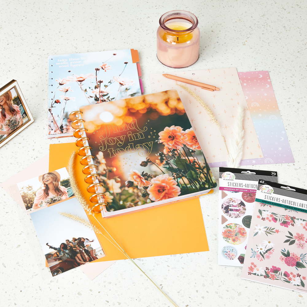 Happy Memory Keeping® - Muted Colors Big Pre-Punched Cardstock