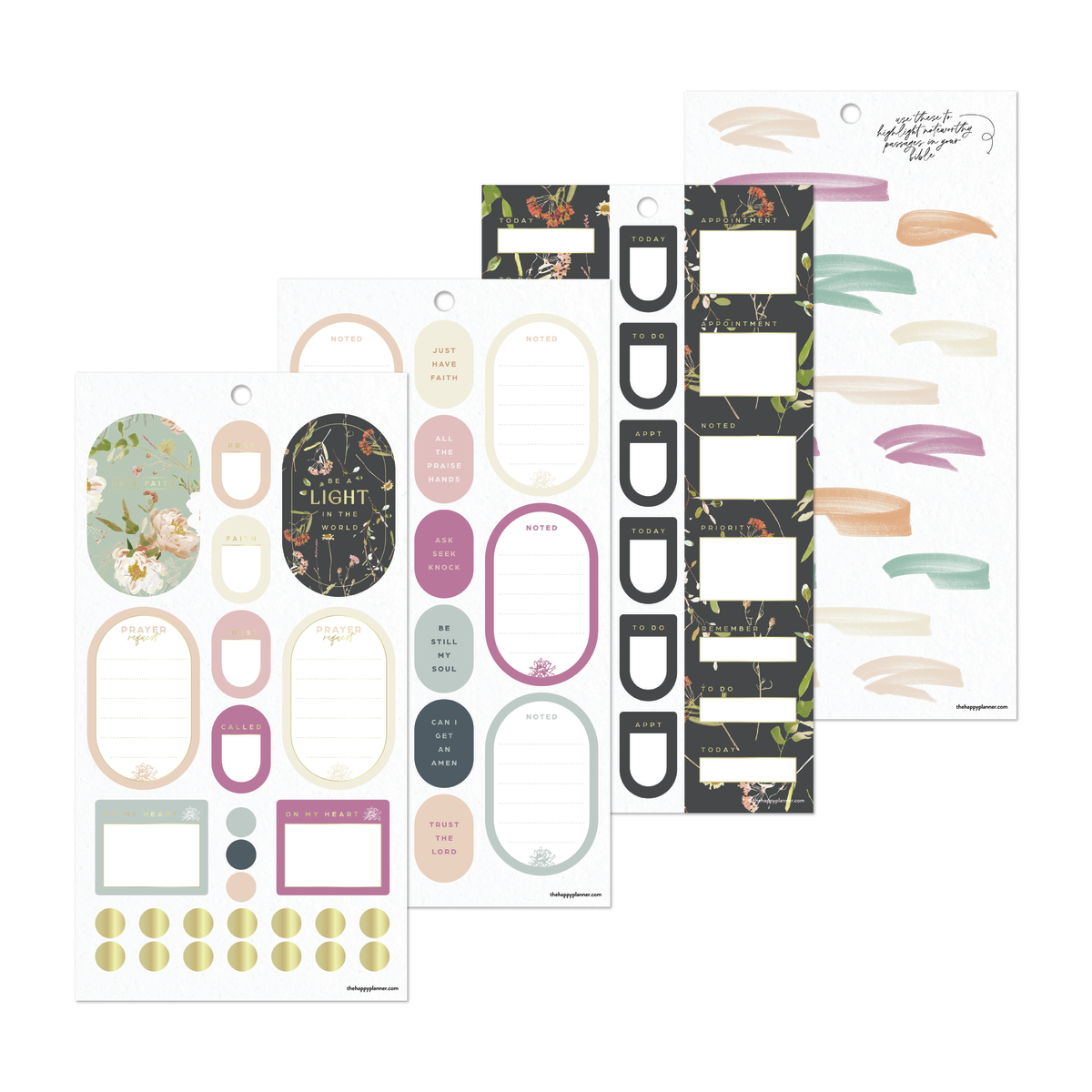 Flourish in Faith - Value Pack Stickers