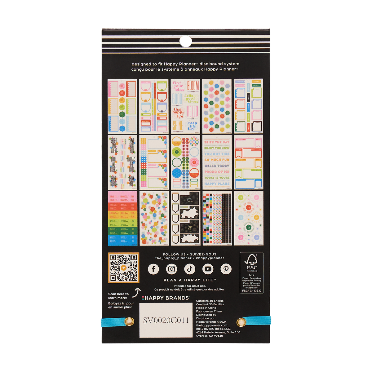 Optimistic Brights - Value Pack Stickers