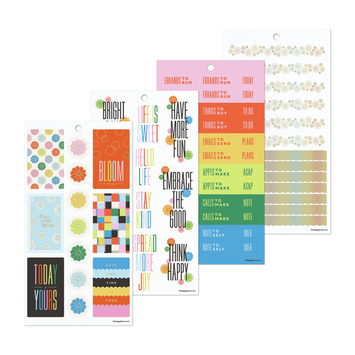 Optimistic Brights - Value Pack Stickers