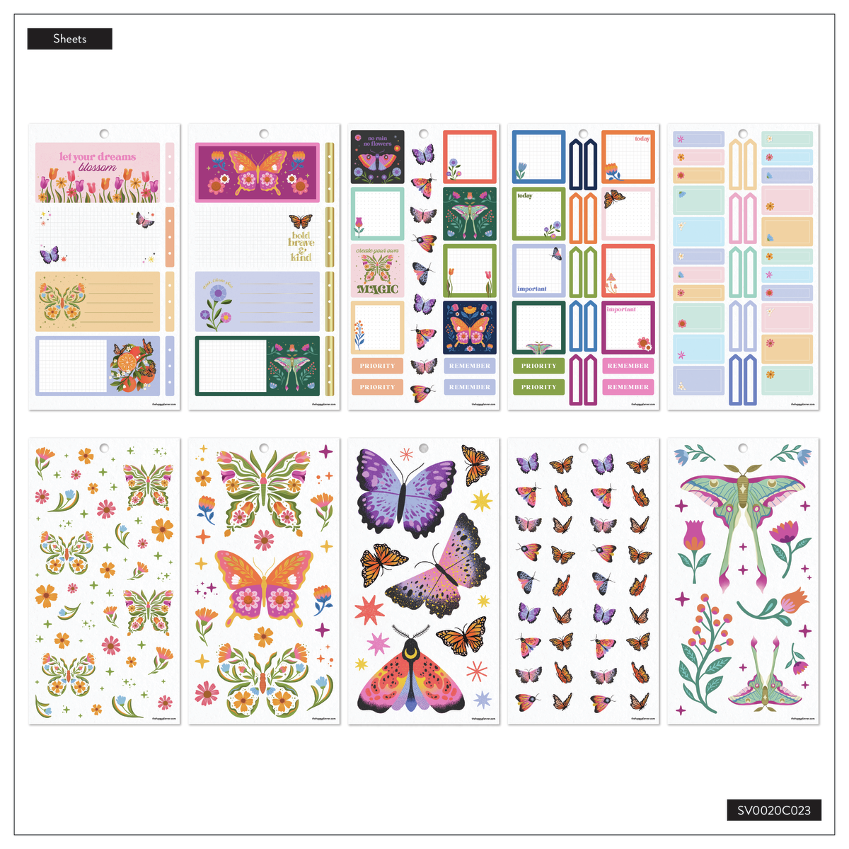 Mystic Blooms - Value Pack Stickers