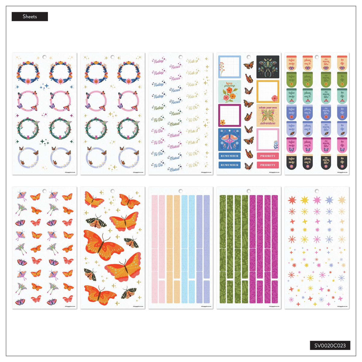 Mystic Blooms - Value Pack Stickers
