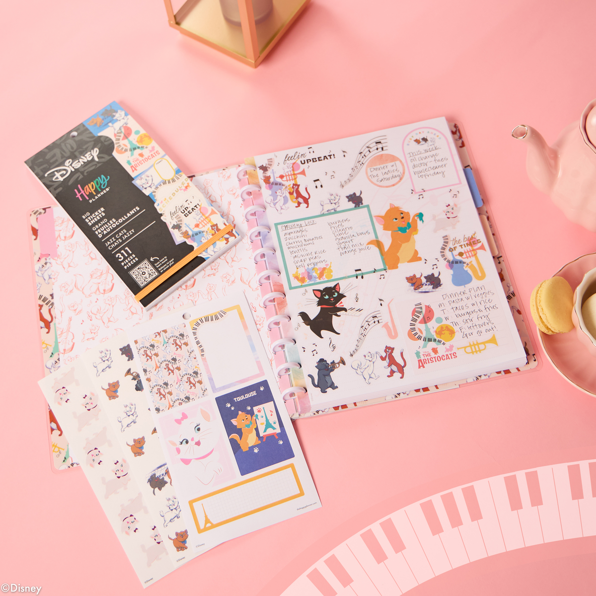 Disney The Aristocats - Value Pack Stickers - Big