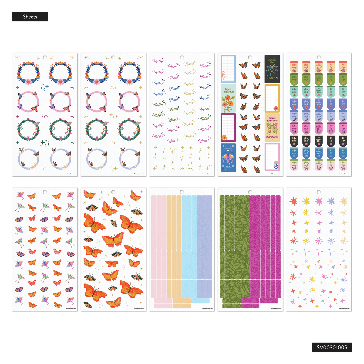 Mystic Blooms - Value Pack Stickers - Mini