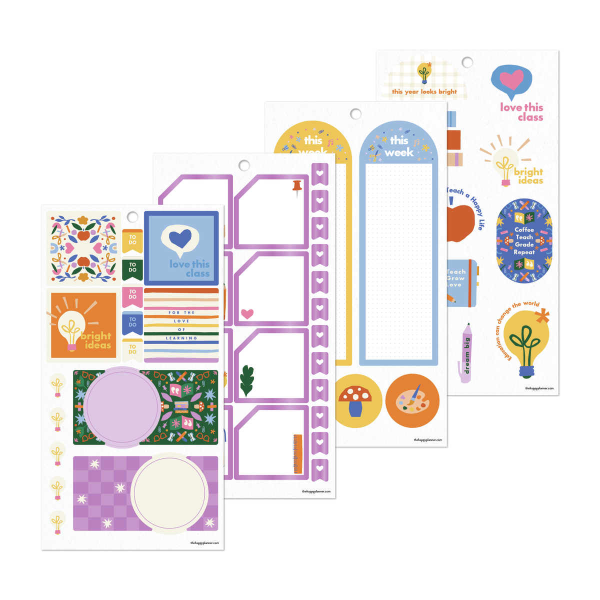 Heart Work Teacher - Value Pack Stickers - Big