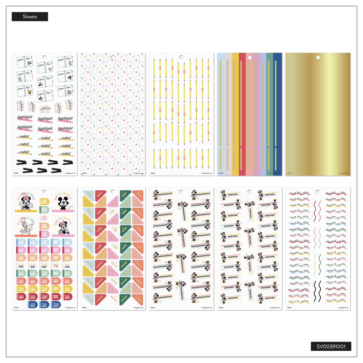 Disney Mickey Mouse & Friends Teacher - Value Pack Stickers