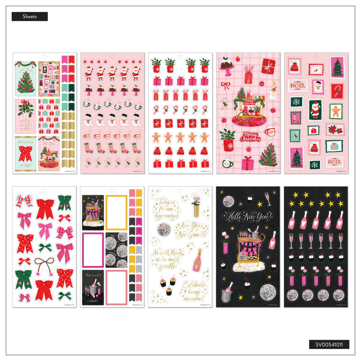Winter Charm - Value Pack Stickers