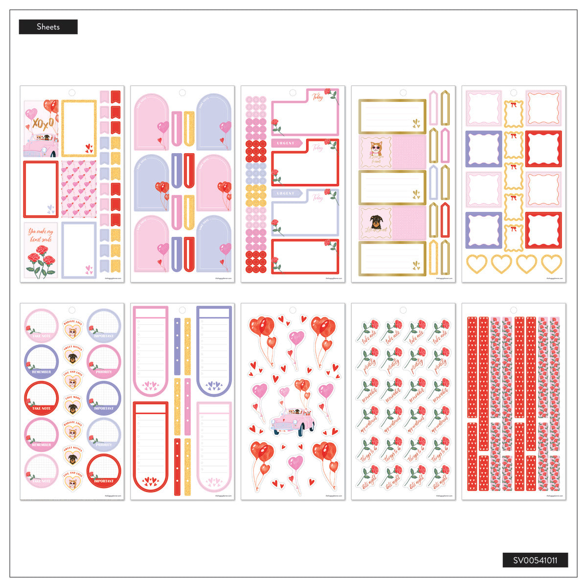 Winter Charm - Value Pack Stickers