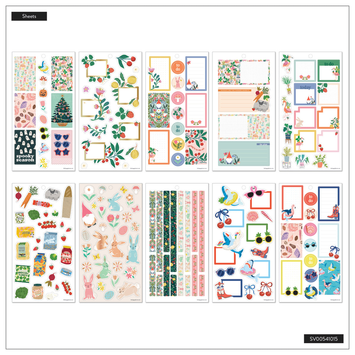 Seasonal Year - Value Pack Stickers