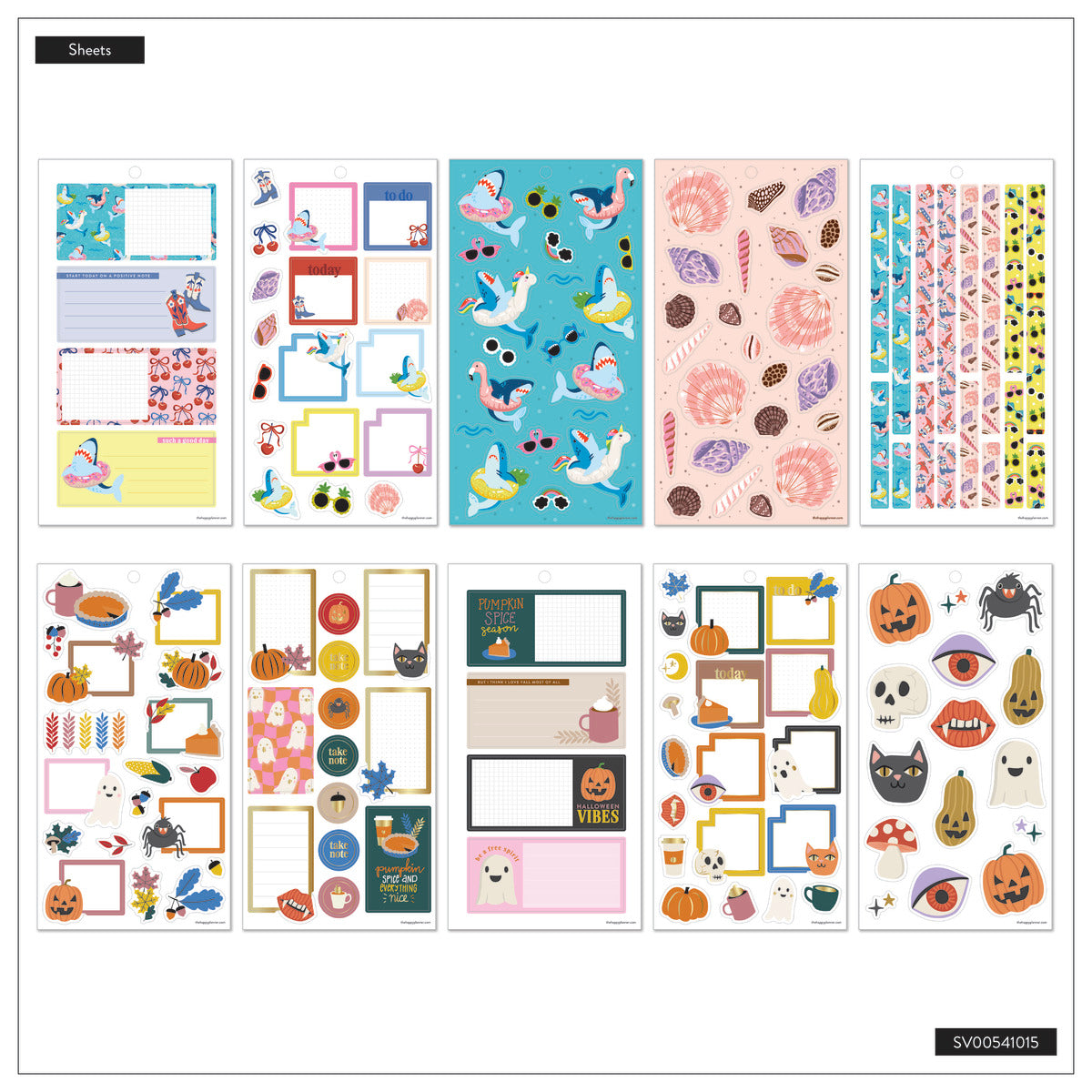 Seasonal Year - Value Pack Stickers