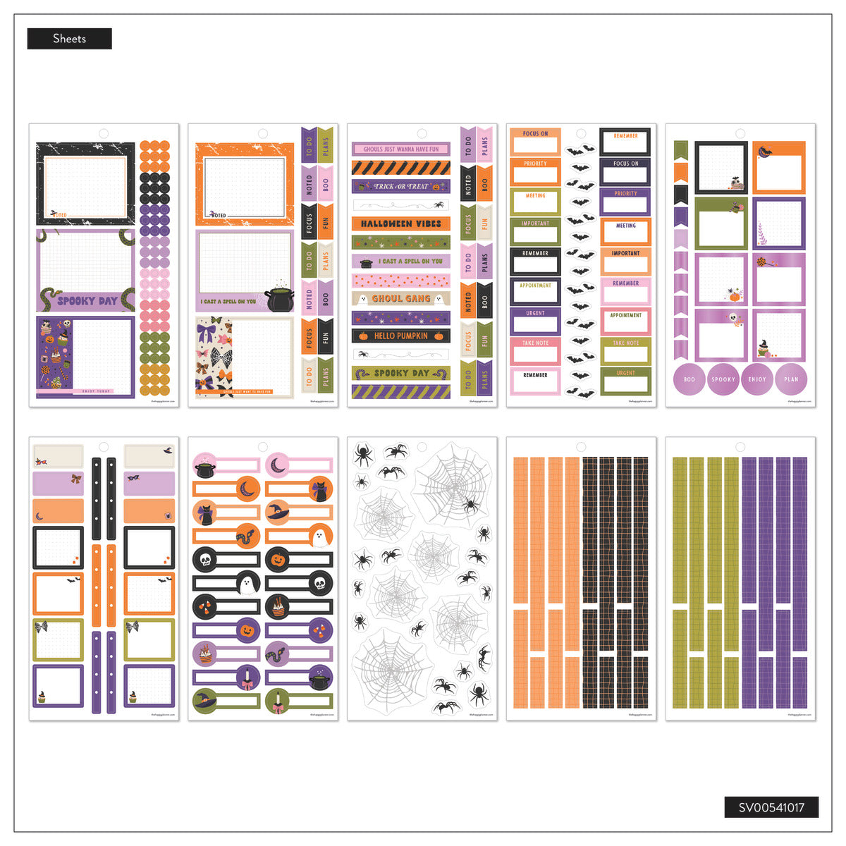 Halloween Vibes - Value Pack Stickers