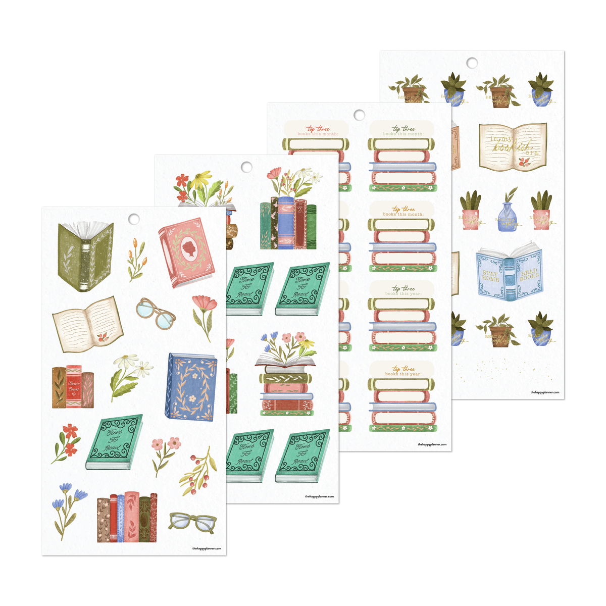 Cozy Reading - Value Pack Stickers