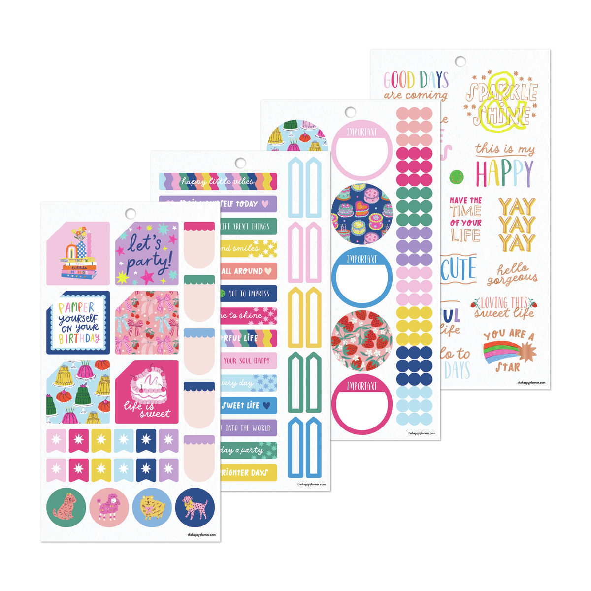 Happy Little Vibes - Value Pack Stickers