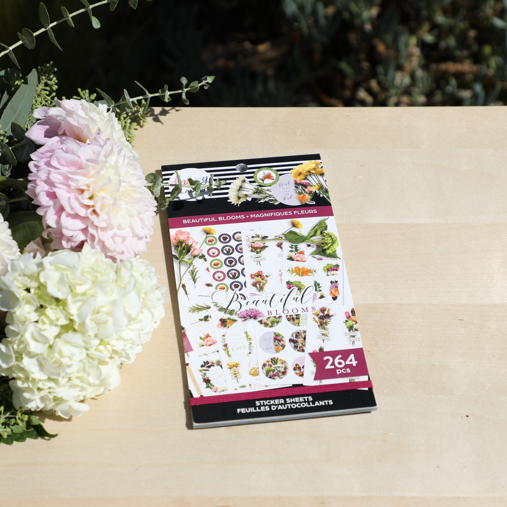 Value Pack Stickers - Beautiful Blooms Florals