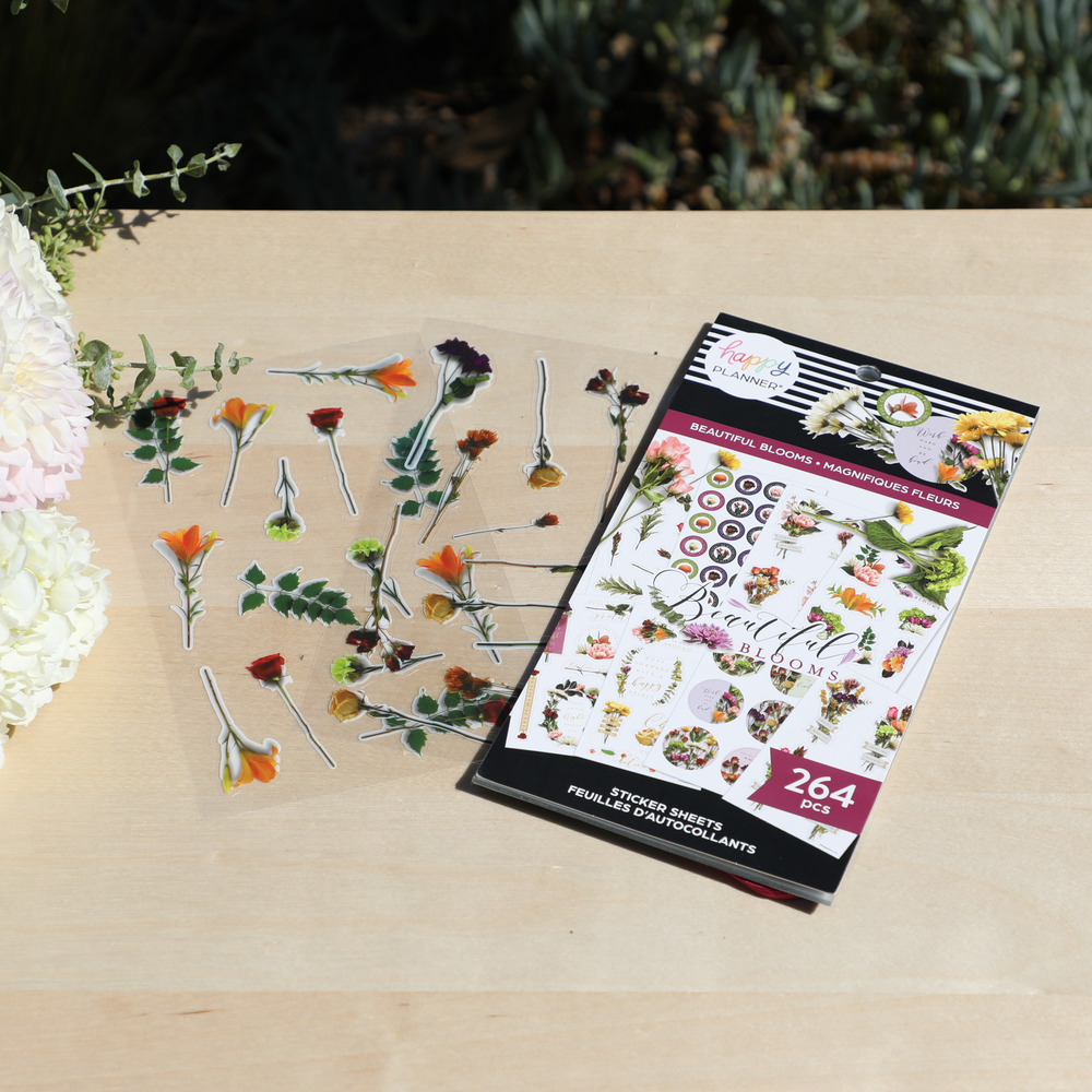 Value Pack Stickers - Beautiful Blooms Florals