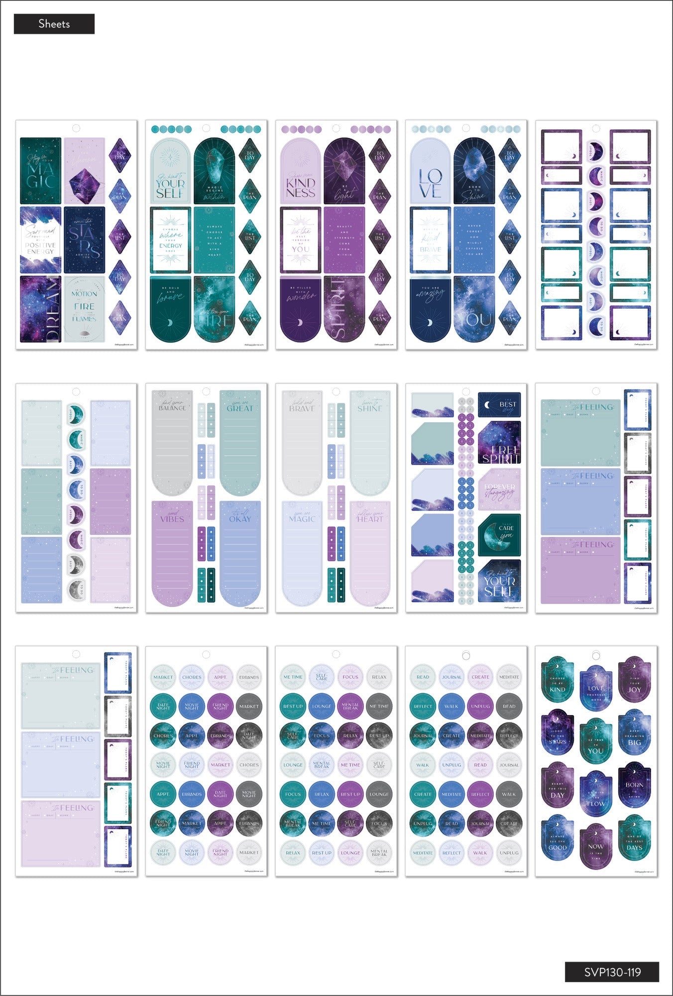 Value Pack Stickers - Among the Stars