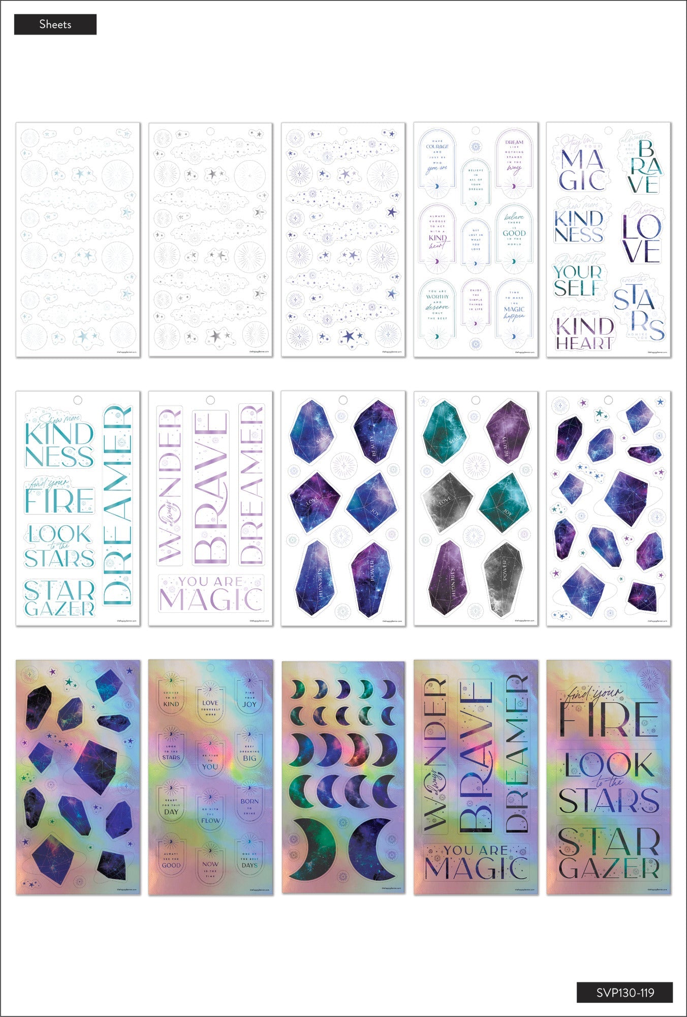 Value Pack Stickers - Among the Stars