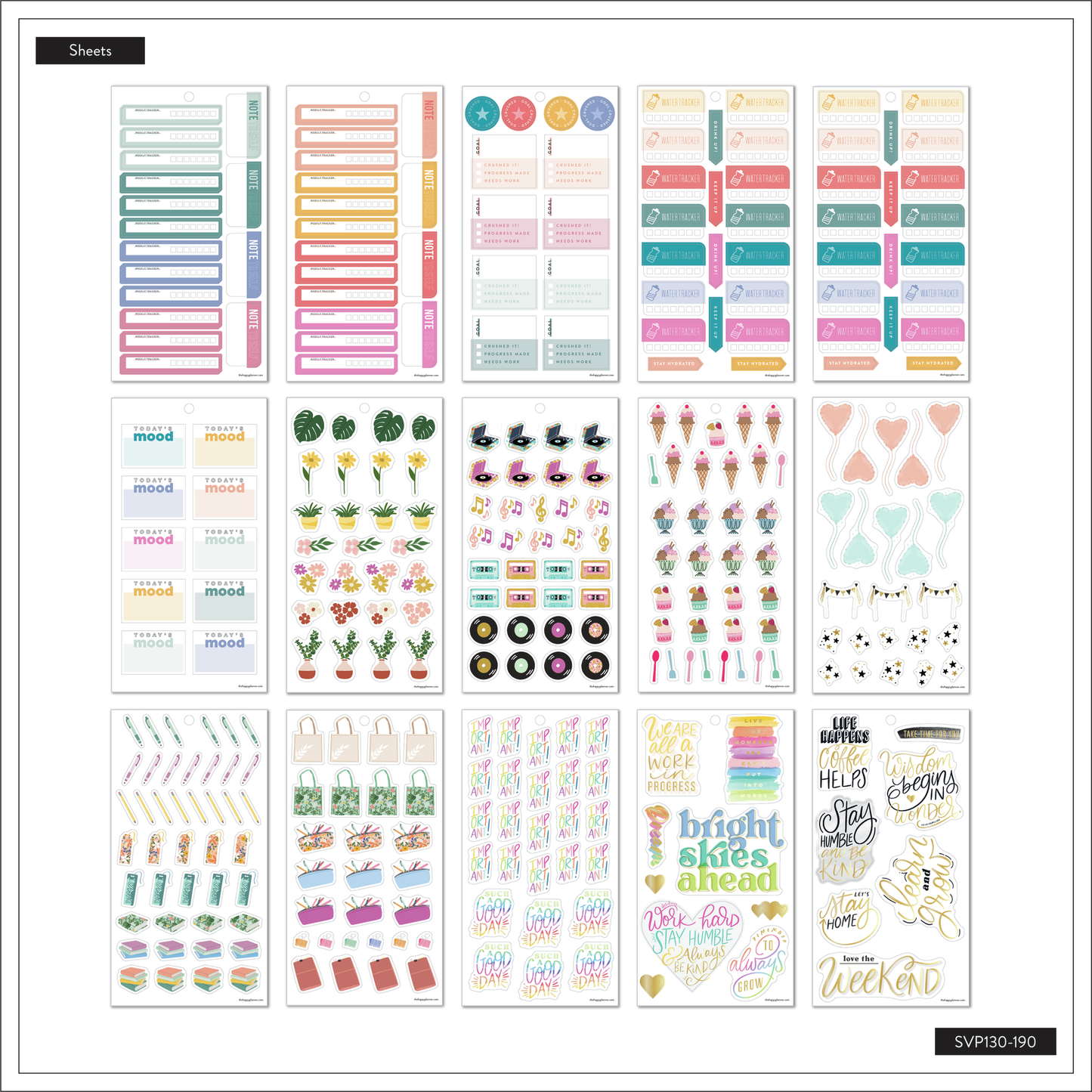 Value Pack Stickers - Color Story - Big