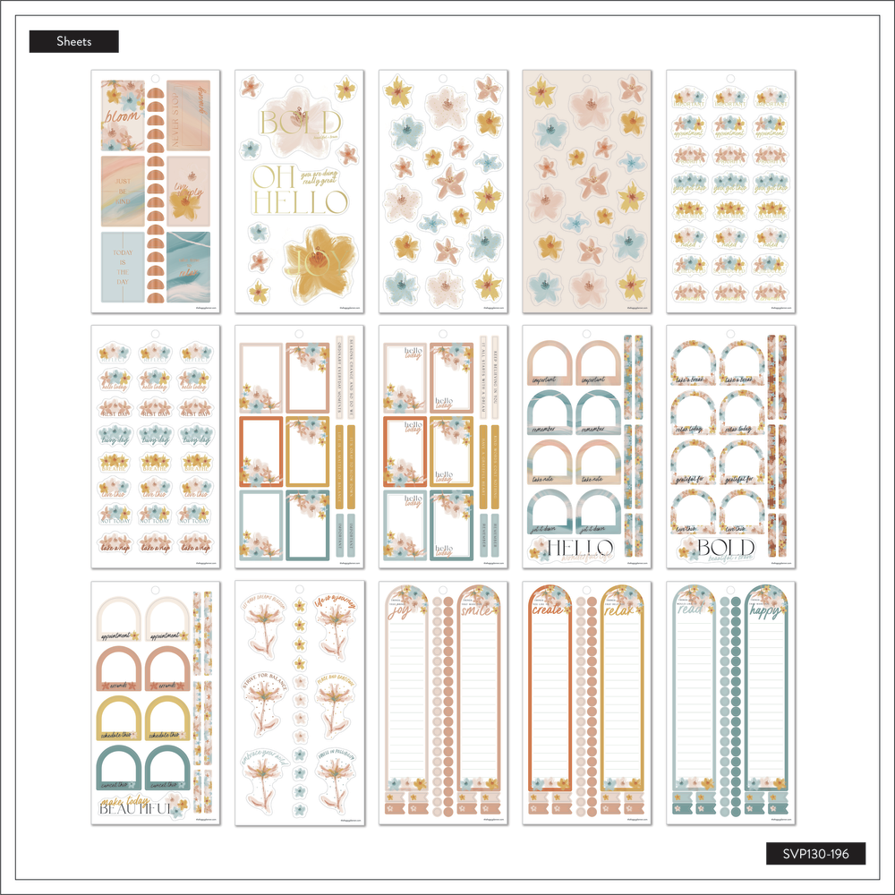 Softly Modern - Value Pack Stickers
