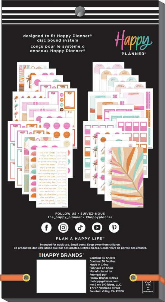 Organic Wellness - Value Pack Stickers