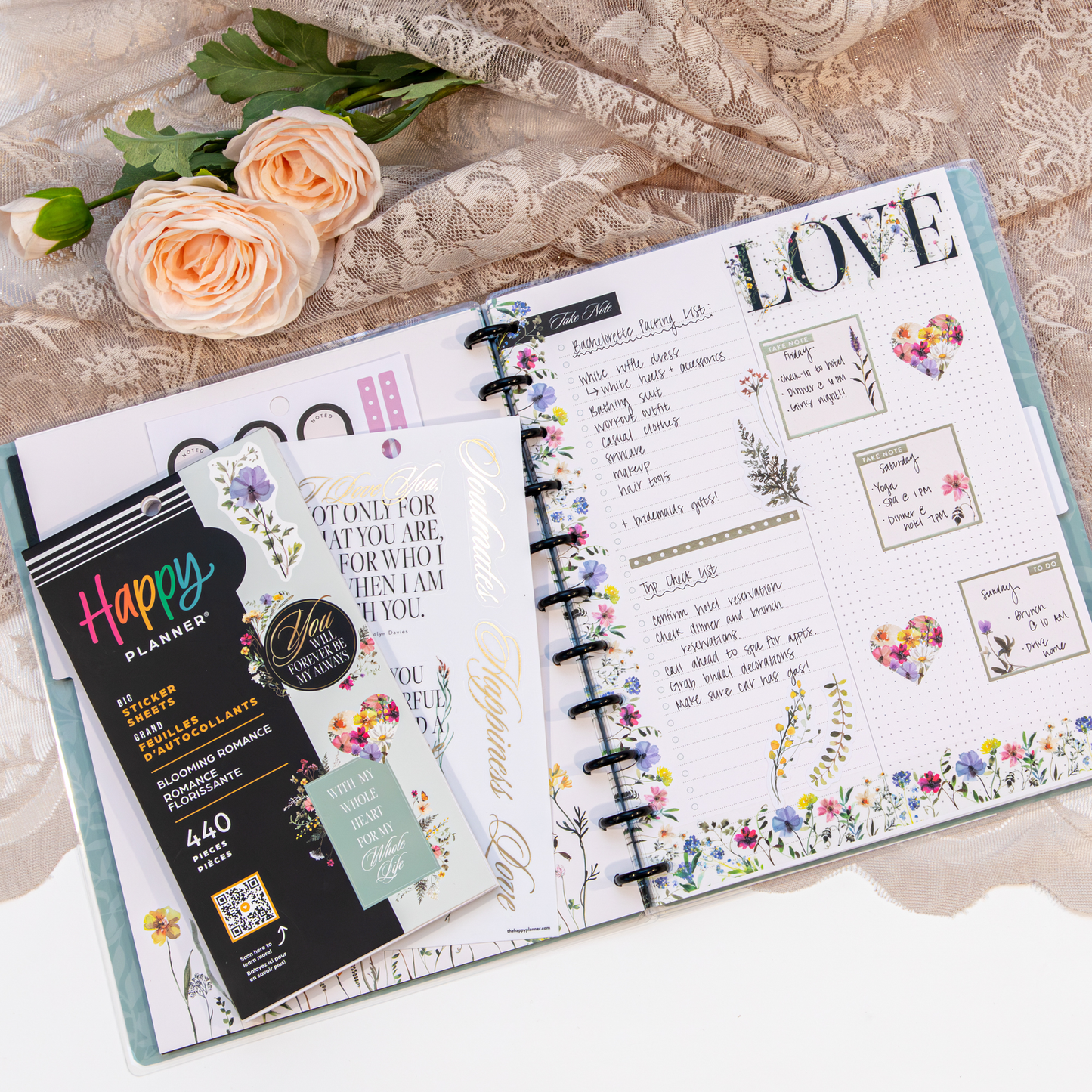 Blooming Romance Wedding - Value Pack Stickers - Big