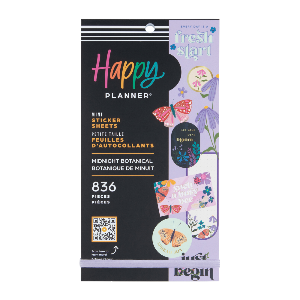 Midnight Botanical - Value Pack Stickers - Mini