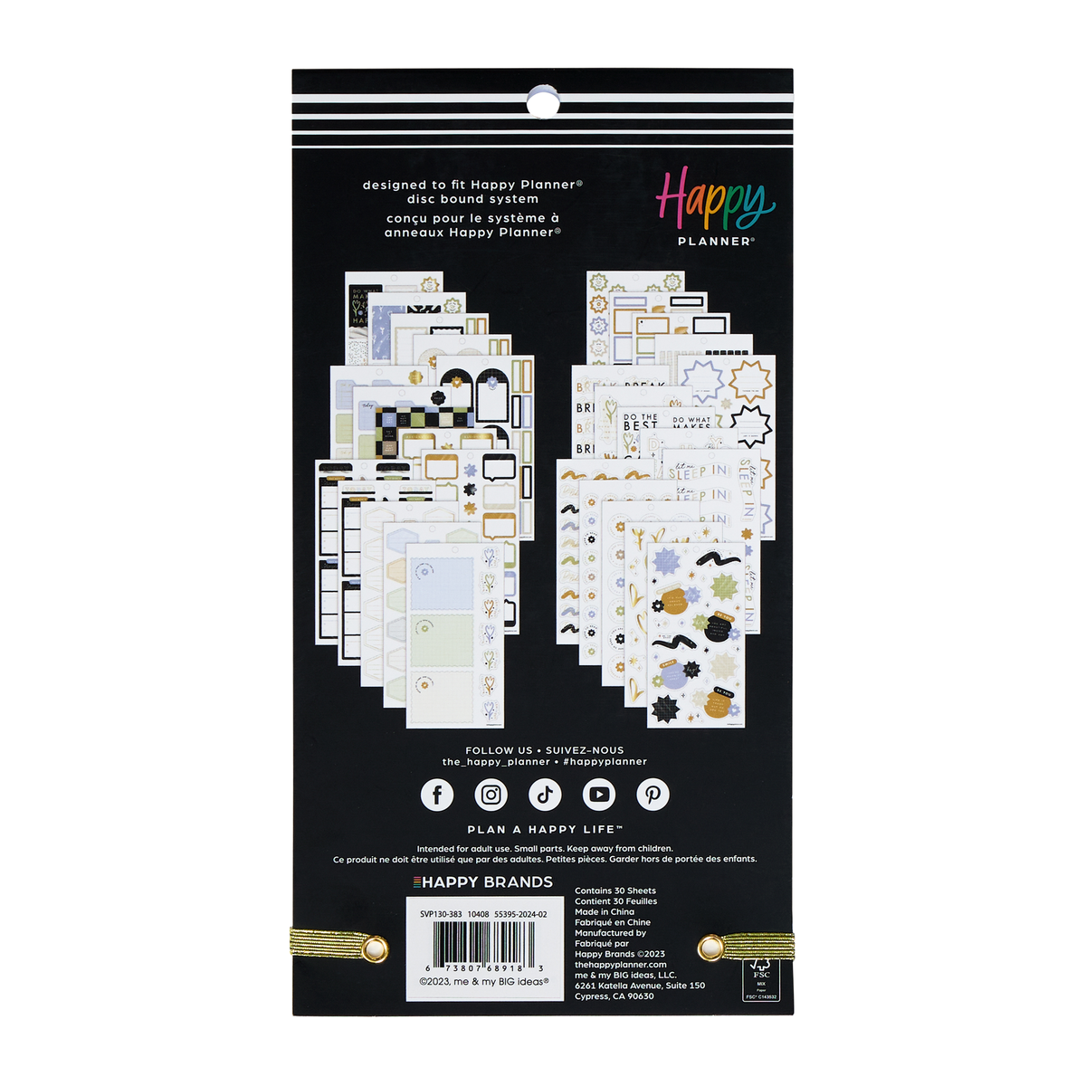Quirky Plans Student - Value Pack Stickers