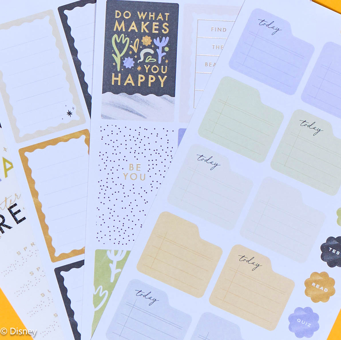 Quirky Plans Student - Value Pack Stickers